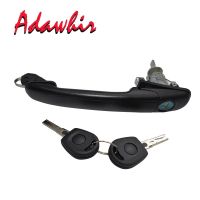 brand new 6K0837205 6K0837206 FRONT LEFT RIGHT DOOR HANDLE WITH LOCK BARREL FOR FORD GALAXY 1995 2006 33MM PIN LENGTH