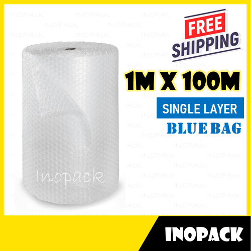Bubble Wrap 1m x 100m Single Layer Lazada