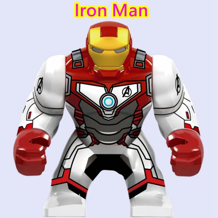 mark-49-hulkbuster-2-0-veronica-obadiah-stane-spiderman-minilock-บล็อกตัวต่อซูเปอร์ฮีโร่-marvel-ของเล่น-diy-เพื่อการศึกษาสำหรับเด็ก