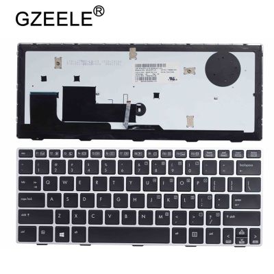 SPUS Laptop Keyboard for HP EliteBook Revolve 810 G1 810 G2 810 G3 backlight keyboard D7Y87PA 706960-001 US Keyboard SILVER