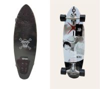 เซิร์ฟสเก็ต สเก็ตบอร์ด เเท้ H2C skateboard  One Piece ลูฟี่ ช้อปเปอร์