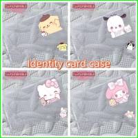 Yg Sanrio Melody Hello Kitty ที่ใส่บัตรประชาชน แบบใส กันแม่เหล็ก ขี้เกียจ เคสบัตรประจําตัว ตลก