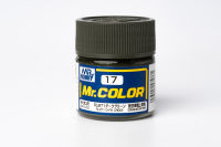 สีสูตรทินเนอร์ Mr.color 17 RLM71 Dark Green