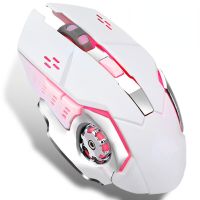 Wireless Game Mouse  Rechargeable Silent Notebook Desktop Computer  Office  Home  E-sports  Mechanical Mouse Basic Mice