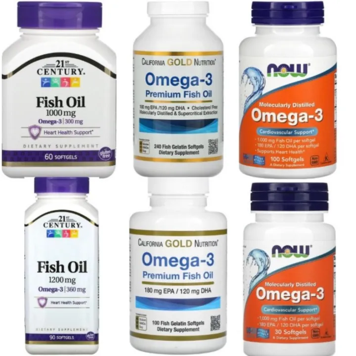 【Local Stock】 California Gold Omega3 Premium Fish Oil EPA DHA 100