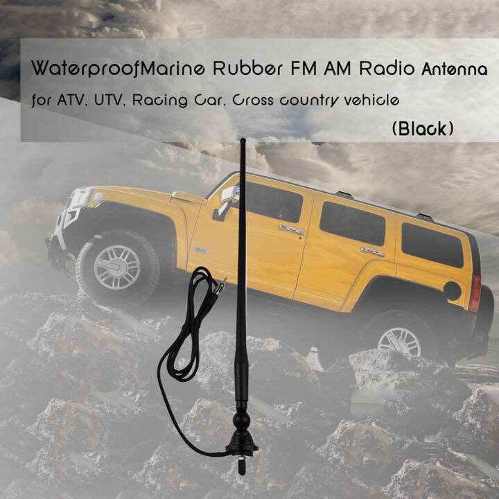 【cw】Marine Boat Radio Antenna Aerial Universal Car FM AM Modulators