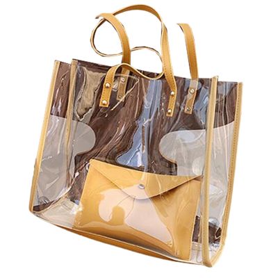 Transparent Bag Women Bag Handbag Fashion PVC Clear Bag High Quality Handbags Feminina Bucket Crossbody