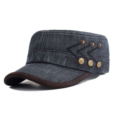 Fashion Jeans Denim Men Military Hats Women Vintage Cotton Dad Gorras Sport Planas Army Hats For Men Snapback Military Cap Hat