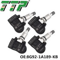 ยางรถ TPMS 8G92-1A189-KB เซนเซอร์วัดความดัน4ชิ้นเซ็นเซอร์ระบบเตือนภัยตรวจสอบ433MHz สำหรับฟอร์ดกาแลกซี่8G921A189KB S-Max Mondeo Mengye