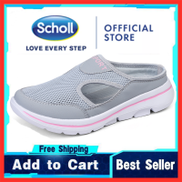 Scholl รองเท้าสกอลล์ scholl รองเท้า scholl Scholl รองเท้าสกอลล์ scholl รองเท้า รองเท้า scholl  ผู้ชาย scholl รองเท้าผ้าใบผู้ชายรองเท้าผู้ชาย scholl ขนาดใหญ่ 46 47 48 ครึ่งรองเท้าแตะรองเท้าแตะแบนผู้ชายแฟชั่นเดินรองเท้าผ้าใบเกาหลีครึ่งหนึ่ง-2030