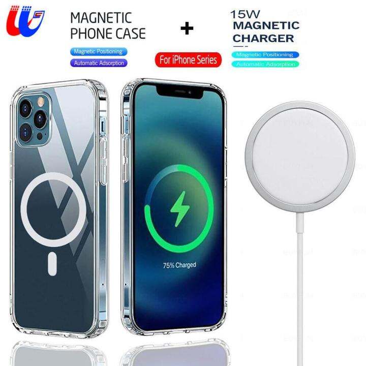 2in1 15w For Apple Iphone 12 Magsafe wireless Charger iphone 12 Pro Max 