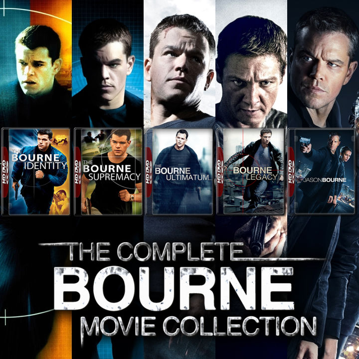 The Bourne Collection Posters The Movie Database TMDB