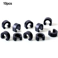 【YF】✌۞  10pcs C-buckle Brake Cable Shift Hose Frame Clip MTB Bikes Road Wire Tubes