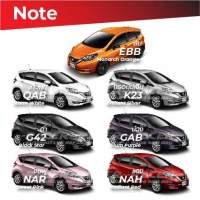 สีแต้มรถ NISSAN Note / นิสสัน โน็ต