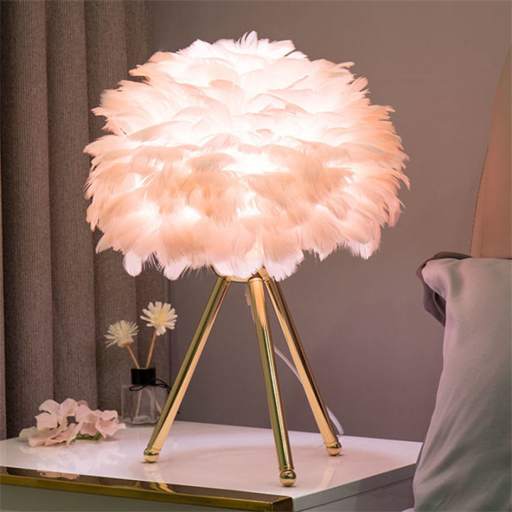 feather-night-light-creativity-romantic-decorative-lights-vase-ornaments-bedside-lamp-remote-control-decorative-lights-b5445