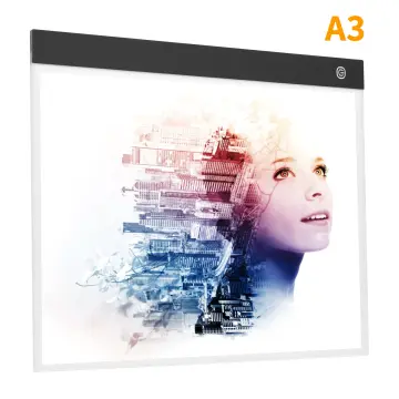KKmoon A3 Large-size Light Box LED Artcraft Light Pad for Diamond Painting  Drawing Sketching 
