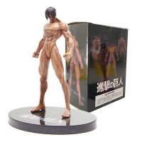 15.5ซม. Anime Attack บน Titan ตัวเลข Shingeki No Kyojin Eren Jaeger Action Figure PVC Collection Ackerman รูปของเล่น