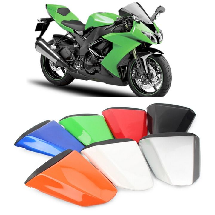 สำหรับคาวาซากินินจา-zx10r-zx-10r-2008-2010อานเสริมจักรยานยนต์ที่หุ้มเบาะด้านหลังฝากระโปรงท้าย