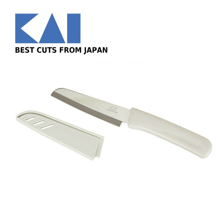 KAI 18.5cm Fruit Knife with Shield Lazada