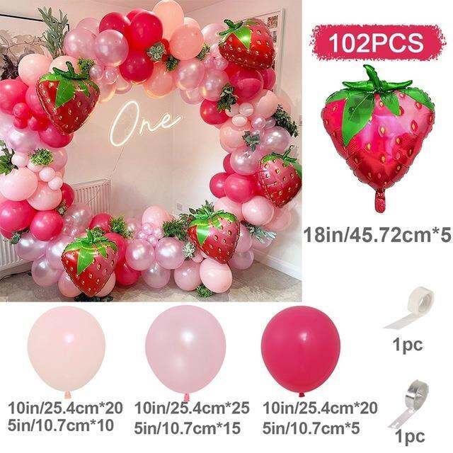 cc-strawberry-garland-arch-1st-happy-birthday-baby-shower-theme-balloons