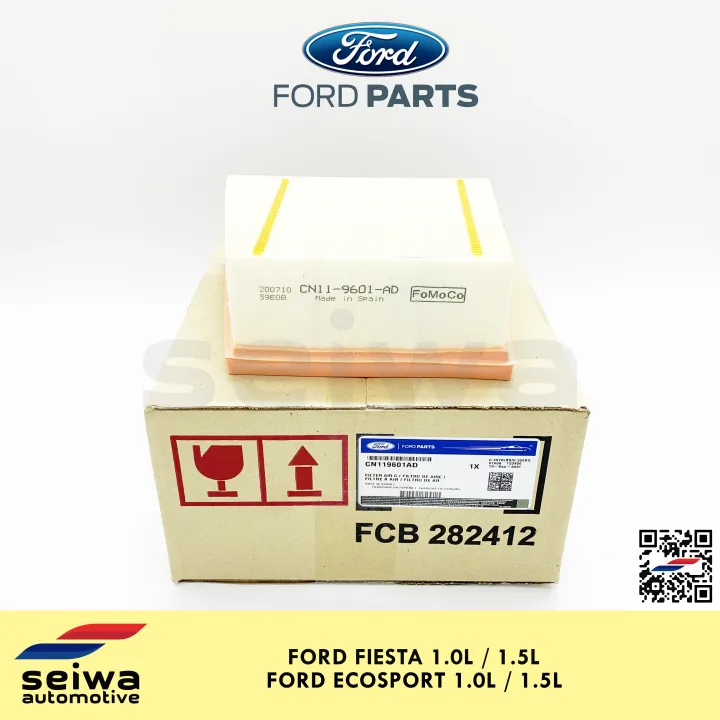 Ford Ecosport Air Filter [1.0L / 1.5L] Ford Fiesta Air Filter Genuine Ford Auto Parts