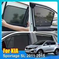 สำหรับ Kia Sportage SL 2011-2015รถหน้าต่างม่านบังแดดโล่ด้านหน้ากระจกด้านหลังหน้าต่างด้านข้างม่านสีอาทิตย์ Visor