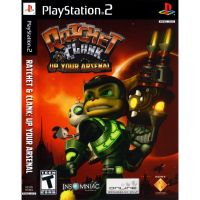 แผ่นเกมส์ Ratchet &amp; Clank Up Your Arsenal PS2 Playstation2  คุณภาพสูง ราคาถูก