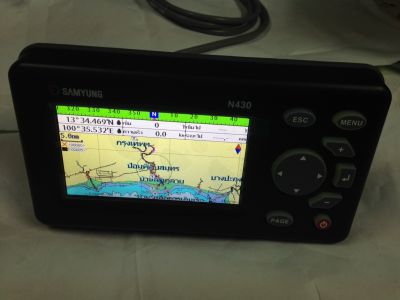 ดาวเทียม GPS SAMYUNG N430 จอ 4.3 จอสี LCD เมนูภาษาไทย