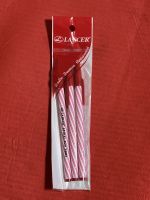 ปากกาแดง ปากกาลูกลื่น [LANCER] 0.5 มม. แดง Spiral 825