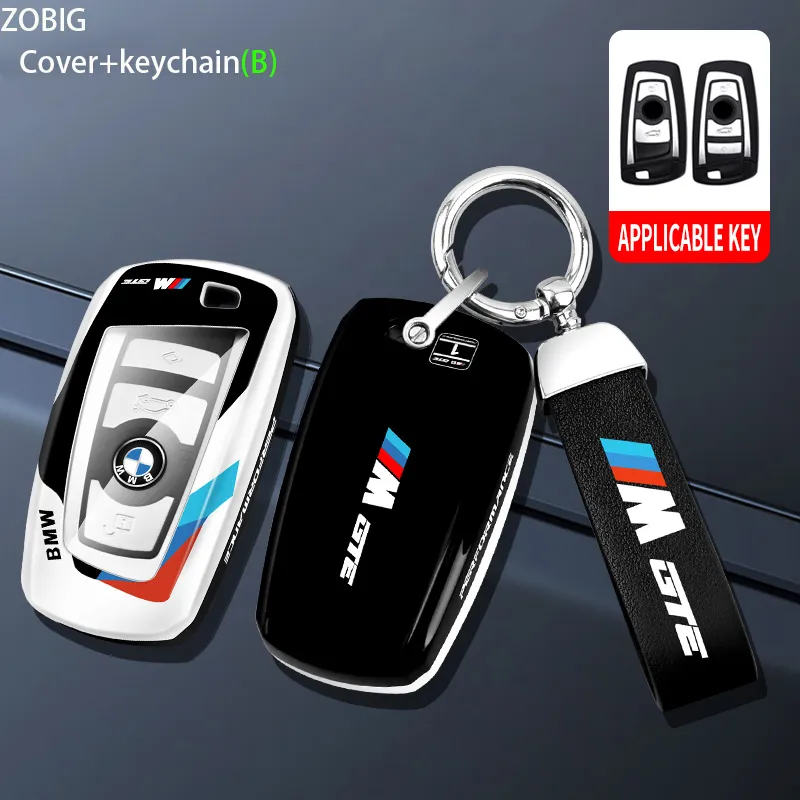 Car Key Case & Keychain Compatible With BMW