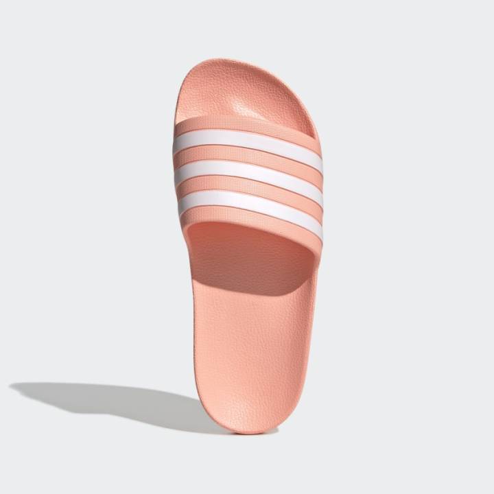 รองเท้าแตะอดิดาส-adidas-adilette-aqua-สีชมพูแถบขาว