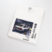 ใหม่ เสื้อยืดแขนสั้นพิมพ์ลาย Initial D Home