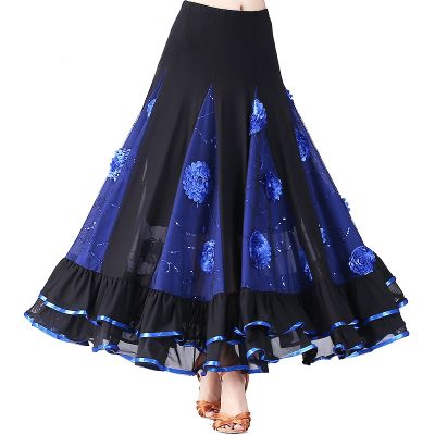 ™ Festival Clothing Waltz Dress Skirt For Women Professional Dance Dress Ballroom Competition Standart Dance Dress Skirt