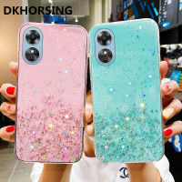 DKHORSING OPPO เคสใส่โทรศัพท์หรูหรา A78 5G ดาวแวววาวใหม่ซิลิโคนใสนิ่ม TPU เคสมือถือ Oppo A78 2023