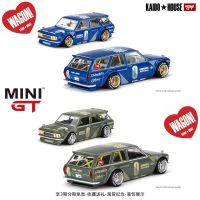 1/64 alloy die cast car model TSM MINI GT KAIDO HOUSE Open cover Datsun No. 0 510 Wagon High-end collection decoration gift Die-Cast Vehicles