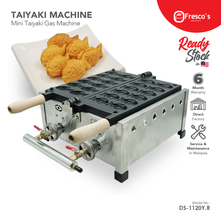 Taiyaki Fish Waffle Maker Fish Shape Gas Machine Lazada