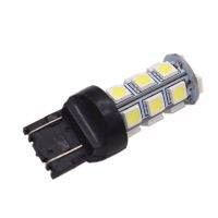 ไฟไฟเบรกท้ายไฟกระพริบรถยนต์ Led 18SMD 5050โคมไฟ Led 7443 W21W T20สีขาว12V