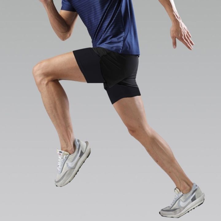 lunrao38126-กางเกงกีฬาขาสั้น-ระบายอากาศได้ดี-แบบแห้งเร็ว-เหมาะกับใส่ออกกําลังกาย-วิ่ง-สําหรับผู้ชาย