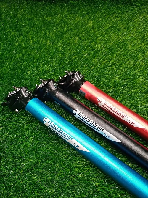 LUNJE Bike Seatpost Ultralight Aluminum MTB Road Mountain Bike Seat