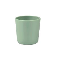 BEABA ถ้วยน้ำซิลิโคน Silicone Anti Slip Cup - Frosty Green