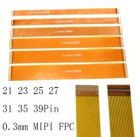 21Pin 23Pin 25Pin 27Pin 31Pin 35Pin 39Pin 0.3mm Spacing MIPI LVDS FFC FPC Cable 120mm 60mm Extended line