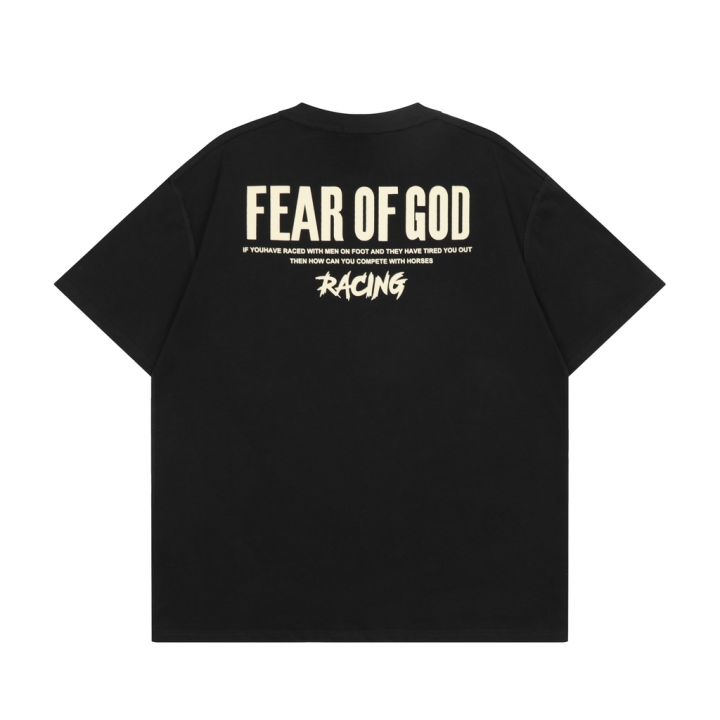 ส่งของ-fog-fear-of-god-season-7-main-line-back-letter-พิมพ์ผ้าฝ้ายคู่เสื้อยืดแขนสั้นหลวม