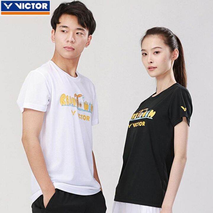 เสื้อยืดแขนสั้น-victor-victor-victory-ชุดกีฬาแบดมินตันระบายอากาศได้ดีแห้งเร็ว-t-30029กีฬา-t-30031เหมาะสม