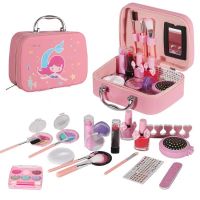 Simulation Makeup Set Toys Girls Play House Princess Makeup Nail Stickers Toy For Kids DIY Play Set Makeup Kit Play house Set