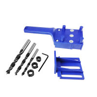 (ส่งจากไทย)8Pcs Centering Doweling Jig จิ๊กเจาะตรง จิ๊กเจาะไม้ จิ๊กนำเจาะศูนย์กลาง จิ๊กเจาะเดือยกลม อุปกรณ์สำหรับงานไม้