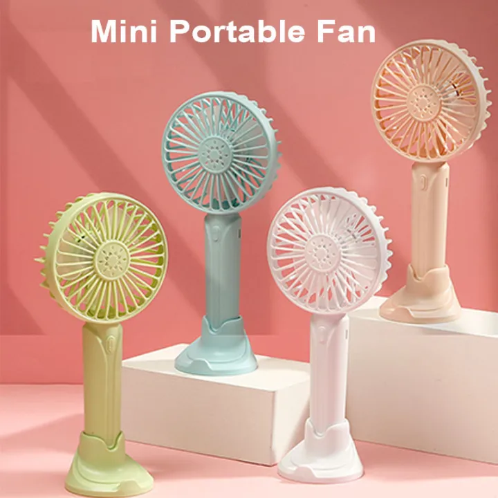Mini Portable fan/Handheld fan/desktop mini fan Lazada PH