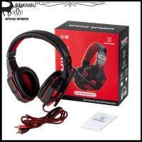 BDKNBU Headphone Stereo เรืองแสงชุดหูฟังไมโครโฟนหูฟังเล่นเกมส์