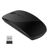 Wireless Rechargeable Mouse for Laptop Computer PC Slim Mini Noiseless Cordless Mouse 2.4G Mice for Home/Office