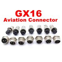 1 set GX16 2P 3P 4P 5P 6P 7P 8 9 10P Male Female Circular Aviation Connector GX 16 Socket Plug Aviation Wire Panel Connectors