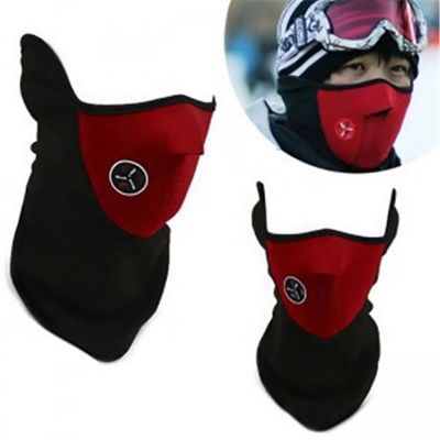 【CW】 Windproof Ski Snowboard Snow Warm Half Face Outdoor Cycling Motorcycle Cold Neck Guard Scarf